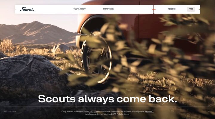 Scouts always come back