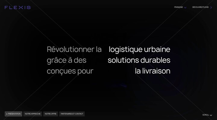 Flexis - Révolutionner la logistique urbaine