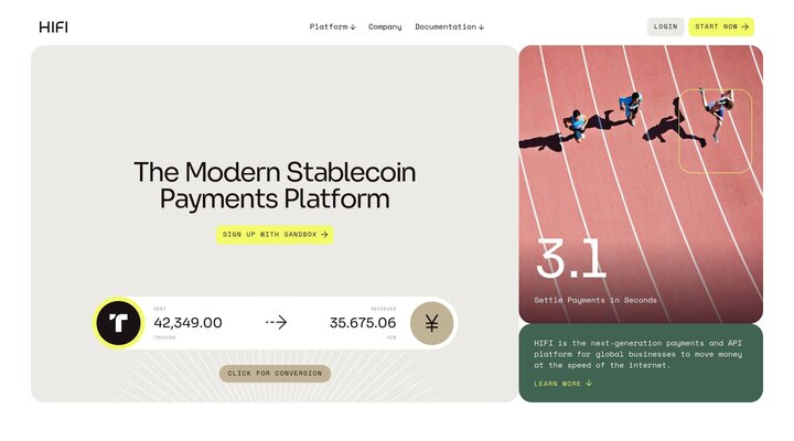 HIFI | The Modern Stablecoin Payments Platform
