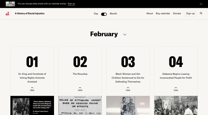 February | A History of Racial Injustice