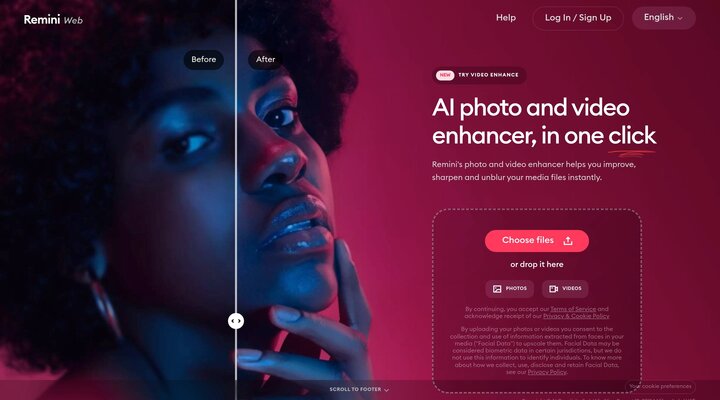 Remini Web | Photo Enhancer