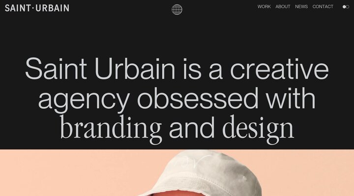 Saint Urbain | Creative, Brand, & Full Service Design Agency