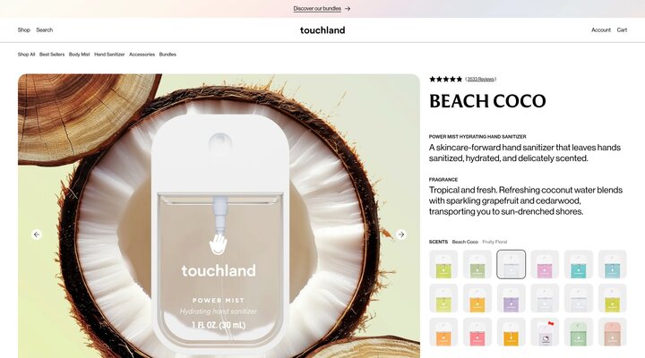 Beach Coco Power Mist