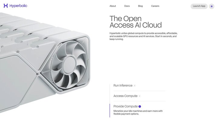 Hyperbolic – The Open-Access AI Cloud