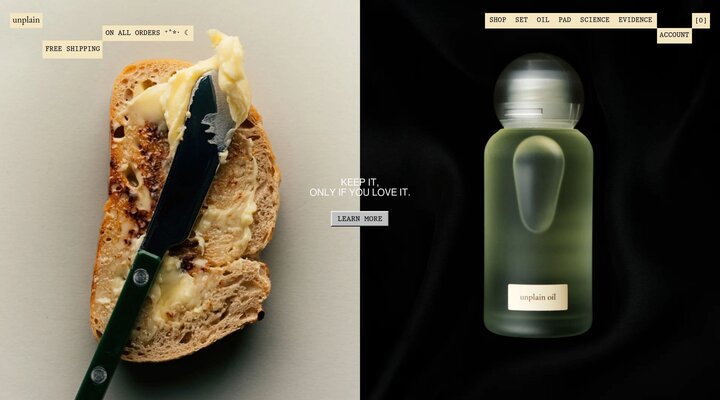 You’re unlike the others — You’re unplain