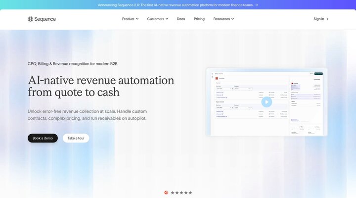 Quoting, Billing & Accounts Receivable Solution | Sequence