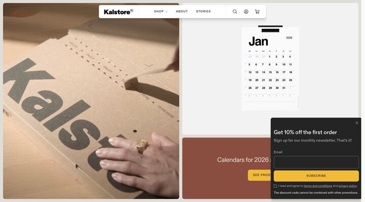 Kalstore® — Minimalistic Everyday Calendars & Planners