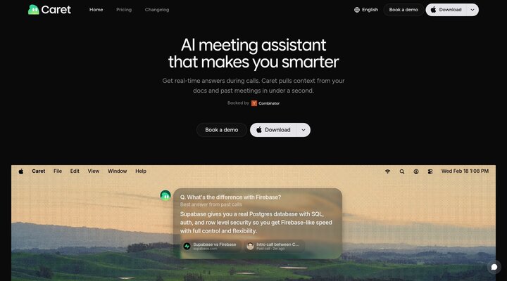 Caret - AI meeting assistant that makes you smarter | Caret