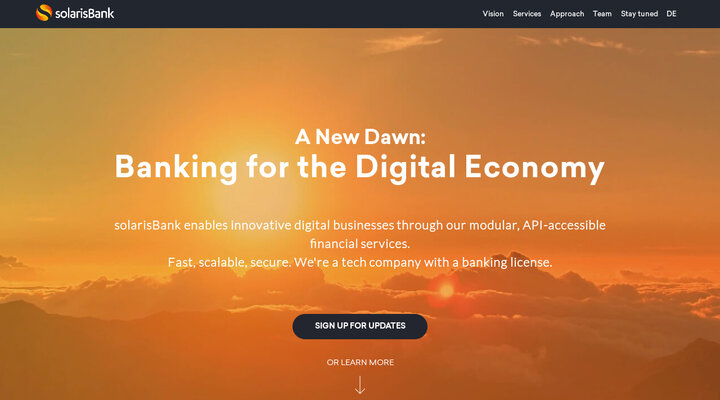 Banking for the Digital Economy | solarisBank