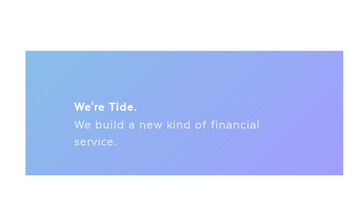 Tide Payments
