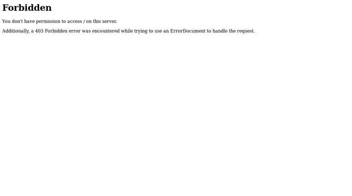 403 Forbidden