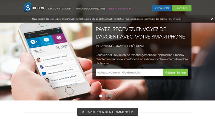 S-money : Payez, recevez et envoyez de l’argent avec votre smartphone