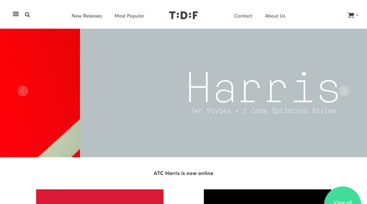 T D F - The Designers Foundry - Typefaces & Fonts | The Designers Foundry