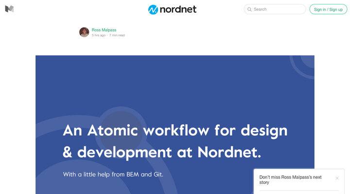 An Atomic workflow for design & development at Nordnet. — Nordnet Design Studio — Medium