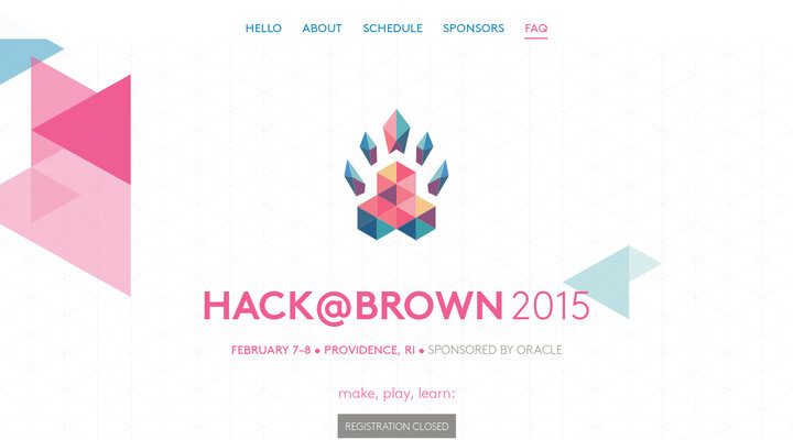 Hack@Brown 2015 — February 7–8, Brown University