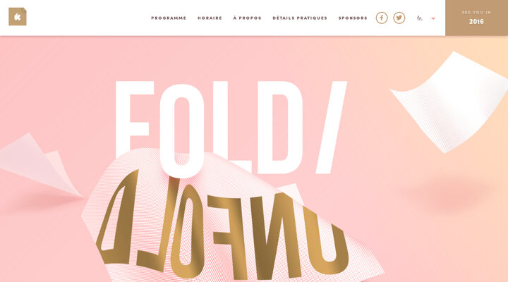 Kikk - Fold / Unfold - homepage