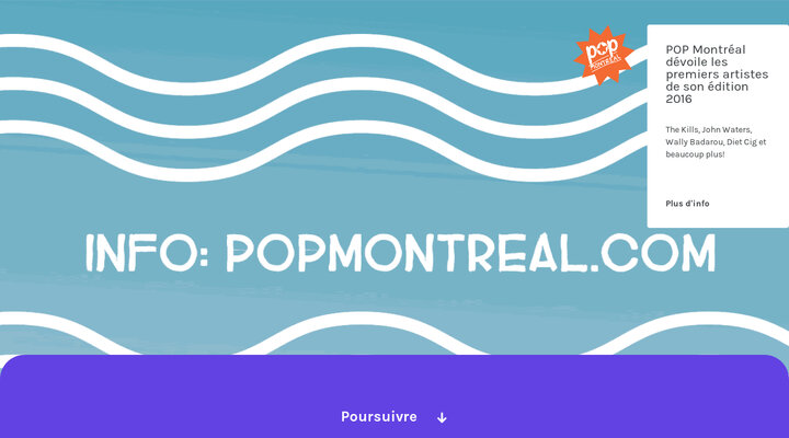 POP Montréal | Festival de musique international et +