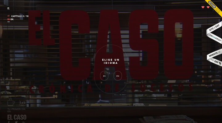 Corto interactivo El Caso - Lab RTVE.es