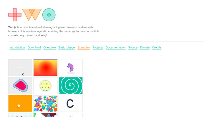 Two.js: Examples