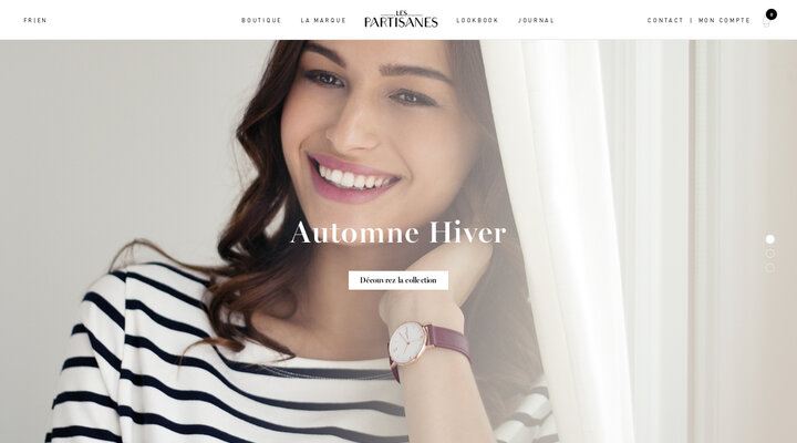 Marque de montres exclusivement dédiée aux femmes — Les Partisanes