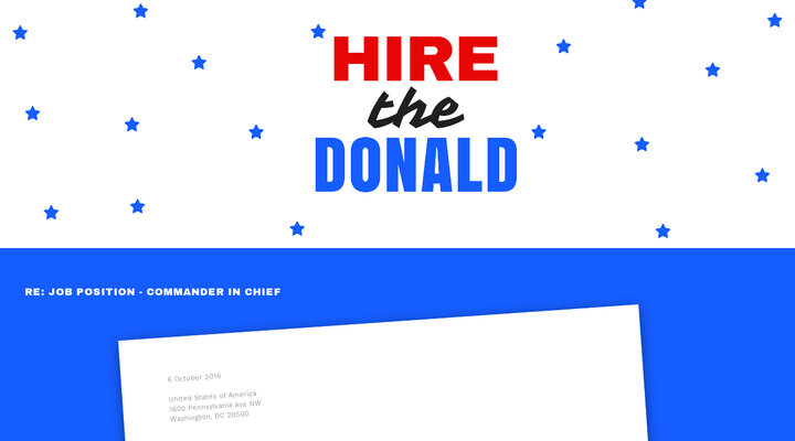 Hire The Donald