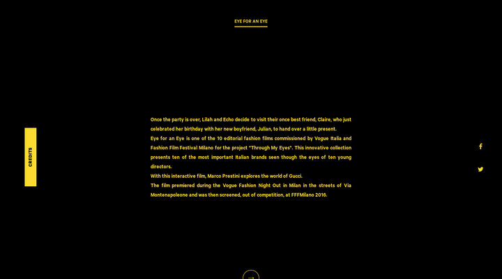 Eye for an Eye - Interactive Film