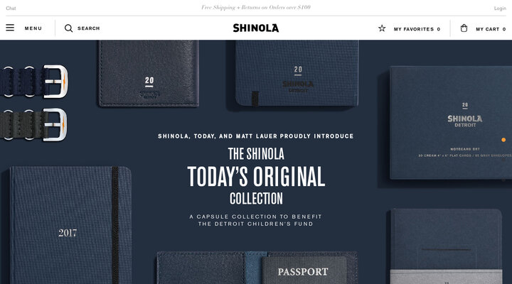 Shinola – Official Site  | Shinola® Detroit