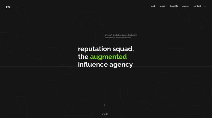 Reputation Squad, the augmented influence agency