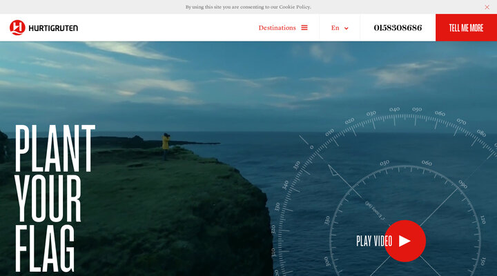 Plant your flag | Hurtigruten