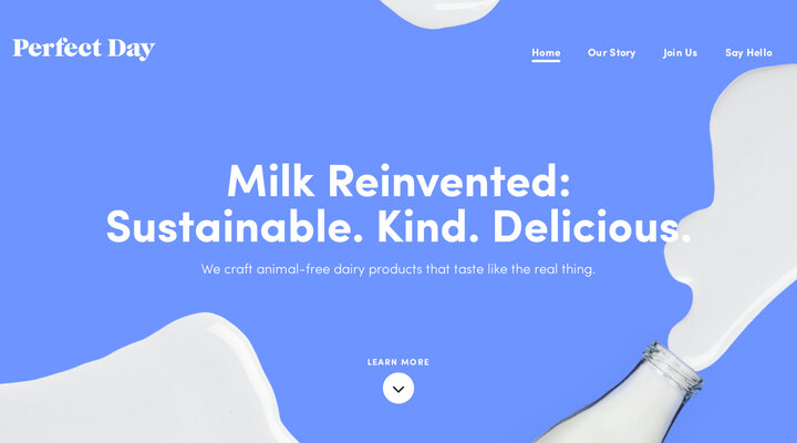 Perfect Day: All the dairy you love, with none of the dairy cows. - Perfect Day