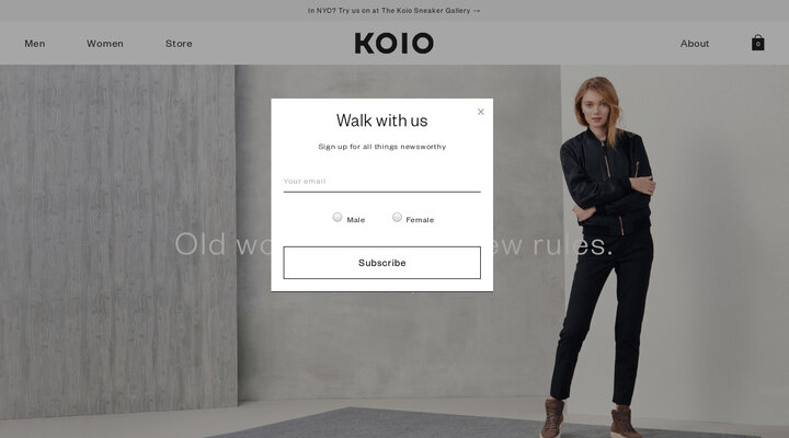 KOIO | Handcrafted Italian leather sneakers