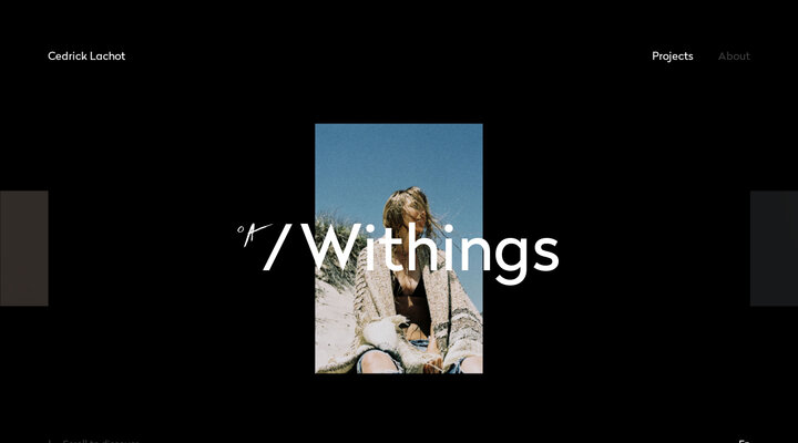 Cedrick Lachot | French Interactive & Motion Designer