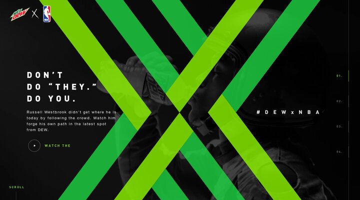 MTN DEW x NBA