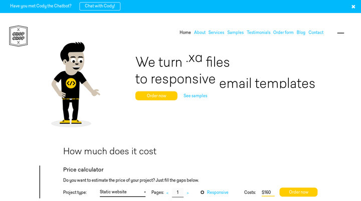 Chop-Chop.org — Web development services