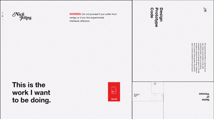 Nick Jones - Interface Prototyper / Designer