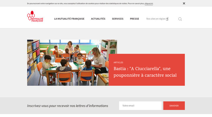 Le site de la Fédération nationale de la Mutualité Française