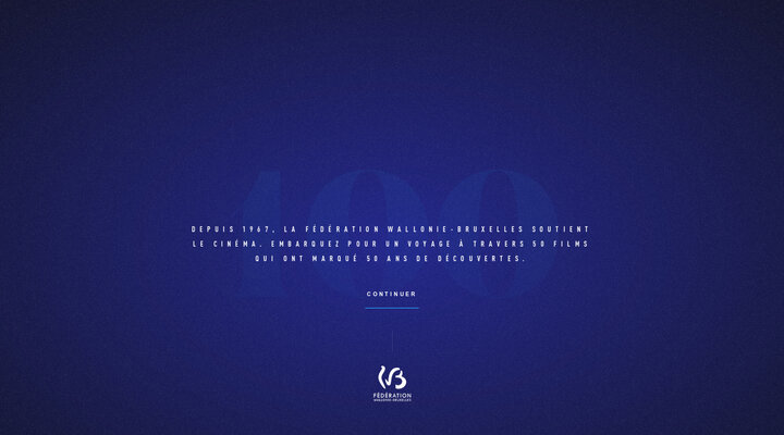 50 ans du Cinéma — Accueil