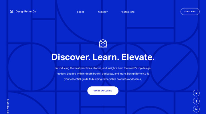 Discover the world's best design practices—DesignBetter.Co
