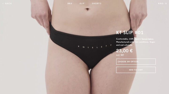 KT SLIP #01 | KOTELETT UNDERWEAR