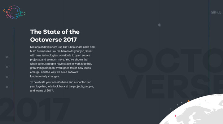 GitHub Octoverse 2017 | Highlights from the last twelve months