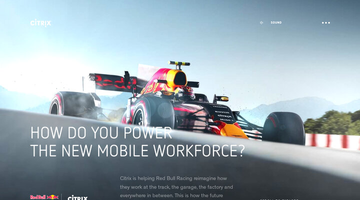 Red Bull Racing + Citrix | This is how the future works