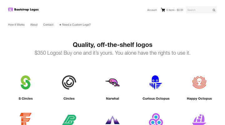 Bootstrap Logos - Quality logos for small budgets