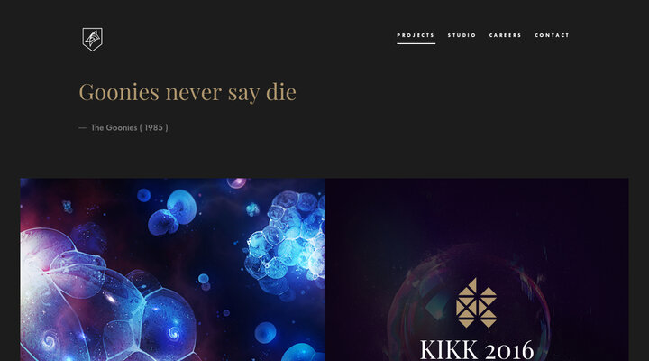 Our projects · Dogstudio